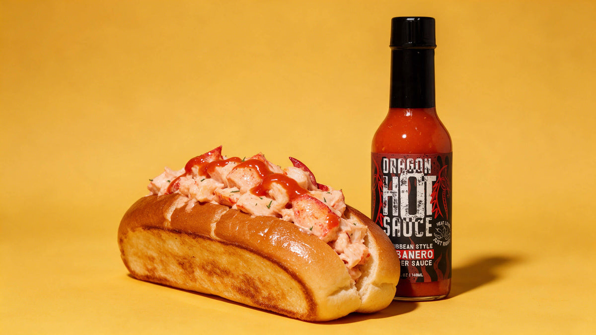 Spicy Lobster Roll with Habanero Hot Sauce