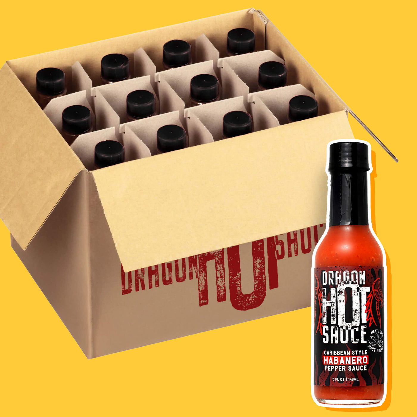 Dragon Hot Sauce 12-Pack